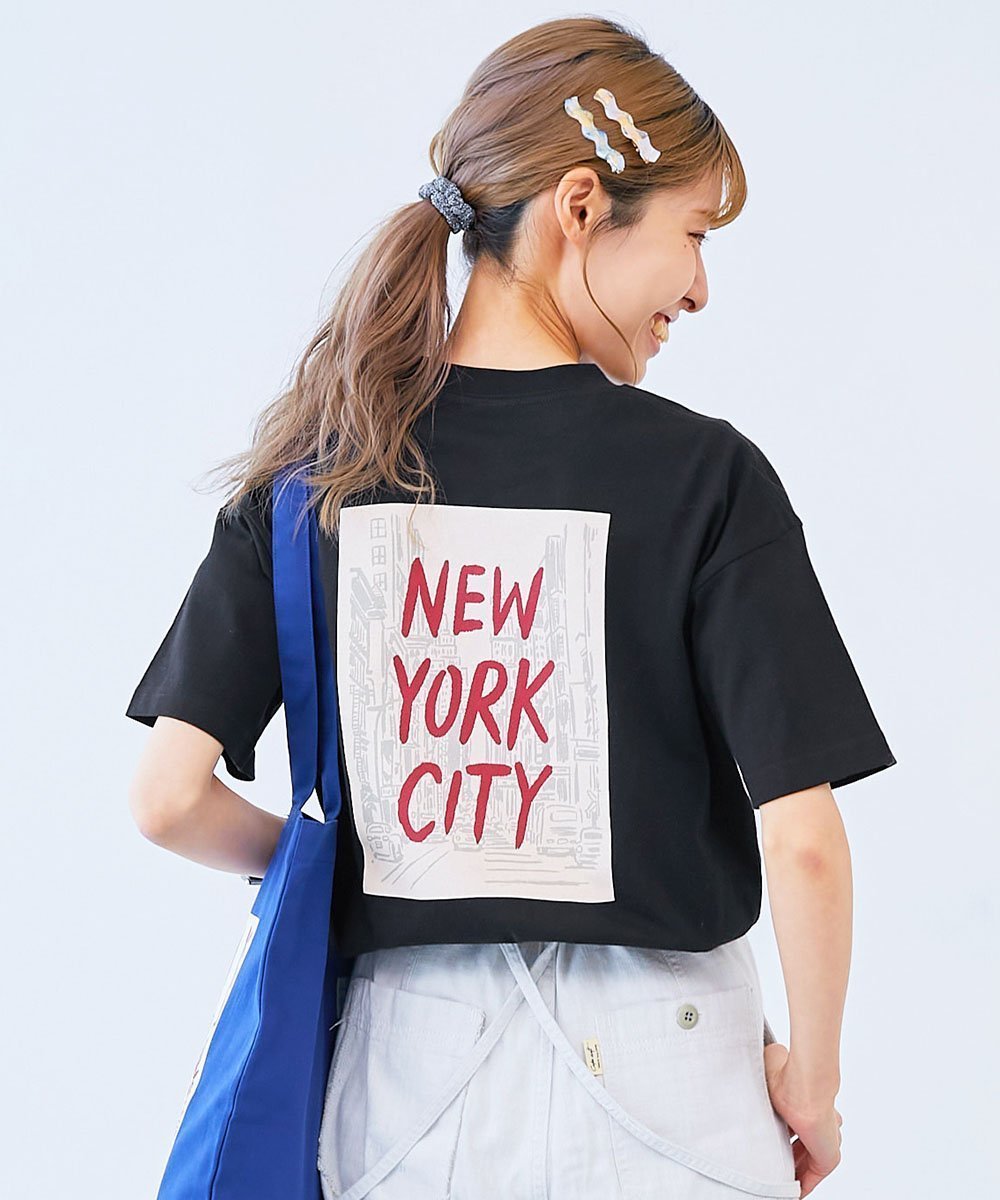 【デビロック/devirock】の【旅するデビロック】大人 プリント半袖Tシャツ 子供服 キッズ 男の子 綿100% 26SS インテリア・キッズ・メンズ・レディースファッション・服の通販 founy(ファニー) 　ファッション　Fashion　レディースファッション　Fashion for Women　トップス・カットソー　Cut & Sew Tops　シャツ・ブラウス・オフィスカジュアル　Elegant Blouses & Button-Ups　ロングTシャツ・Tシャツ　Longline T-Shirts & Tees　プリント　Print, Printed Pattern　半袖　Short Sleeve, Half Sleeve　おすすめ　Recommended / Our Picks　2026年　2026　2026春夏・S/S　Spring/Summer 2026 SS26　001-NY-ブラック|ID: prp329100004962698 ipo3291000000037230266