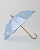 【トラディショナル ウェザーウェア/Traditional Weatherwear / MEN】のCLEAR UMBRELLA BAMBOO LITE ブルー|ID: prp329100004962705 ipo3291000000037230312