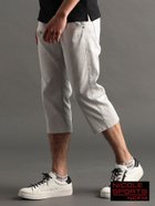 【ニコル/NICOLE / MEN】の【NICOLE SPORTS】TCシャンブレーツイルクロップドパンツ 09ホワイト|ID: prp329100004962729 ipo3291000000037230404