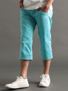 【ニコル/NICOLE / MEN】の【NICOLE SPORTS】TCシャンブレーツイルクロップドパンツ 64サックス|ID: prp329100004962729 ipo3291000000037230407