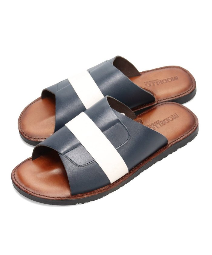 【マドラス/madras / MEN】のMODELLO 世界初のカバロス加工シリーズ レザーサンダル インテリア・キッズ・メンズ・レディースファッション・服の通販 founy(ファニー) https://founy.com/ ファッション Fashion メンズファッション Fashion for Men クッション Cushion, Throw Pillow サンダル Sandals, Summer Shoes ライニング Inner Lining, Inner Fabric, Lined 吸水 Absorbent, Quick-Dry 夏 Summer 定番 Standard, Basic Item 抗菌 Antibacterial, Bacteria-Resistant |ID: prp329100004962734 ipo3291000000037230423