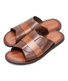 【マドラス/madras / MEN】のMODELLO 世界初のカバロス加工シリーズ レザーサンダル Dブラウンコンビ|ID: prp329100004962734 ipo3291000000037230426