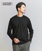 【ビューティ&ユース ユナイテッドアローズ/BEAUTY&YOUTH / UNITED ARROWS / MEN】の【WEB限定 WARDROBE SMART】NORITAKE クルーネック スマートフィット カットソー 人気、トレンドファッション・服の通販 founy(ファニー) ファッション Fashion メンズファッション Fashion for Men トップス・カットソー Cut & Sew Tops カットソー Cut and Sewn Top シンプル Simple, Minimal ジャケット Jacket, Outerwear スマート Smart, Elegant スリム Slim, Slim Fit スーツ Suit, Formalwear ファブリック Fabric, Textile フィット Fit, Slim Fit ラウンド Round, Round Neck おすすめ Recommended / Our Picks 日本製 Made In Japan thumbnail BLACK|ID: prp329100004962735 ipo3291000000037230431
