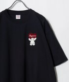 【マルカワ/MARUKAWA】のDisney ディズニー ミッキー ベイマックス トイ・ストーリー ズートピア 101匹わんちゃん リロアンドスティッチ Tシャツ メンズ キャラクター ワンポイント サガラ刺繍 半袖 ティーシャツ ユニセックス レディース ブラック系その他4|ID: prp329100004962746 ipo3291000000037348031