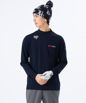 【ビームス ゴルフ/BEAMS GOLF / MEN】のORANGE LABEL / USシリーズ LS モックネックシャツ 人気、トレンドファッション・服の通販 founy(ファニー) ファッション Fashion メンズファッション Fashion for Men アウトドア Outdoor Clothing インナー Innerwear ゴルフ Golf シンプル Simple, Minimal スタンダード Standard, Basic ストレッチ Stretch, Stretchy Fabric スポーティ Sporty, Casual Athletic フロント Front, Front Design プリント Print, Printed Pattern 人気 Popular, Best Seller |ID:prp329100004962751