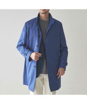 【メンズビギトーキョー/Men's Bigi / MEN】のバーズアイスタンドコート 人気、トレンドファッション・服の通販 founy(ファニー) ファッション Fashion メンズファッション Fashion for Men カッティング Cutting Detail クラシカル Classical, Vintage-Inspired クラシック Classic, Timeless Style スタイリッシュ Stylish, Fashionable スタンド Stand Collar, Upright Stand 水玉 Polka Dot, Dot Pattern 無地 Plain, Solid Color ワイヤー Wire, Wired Bra エレガント 上品 Elegant |ID:prp329100004962760