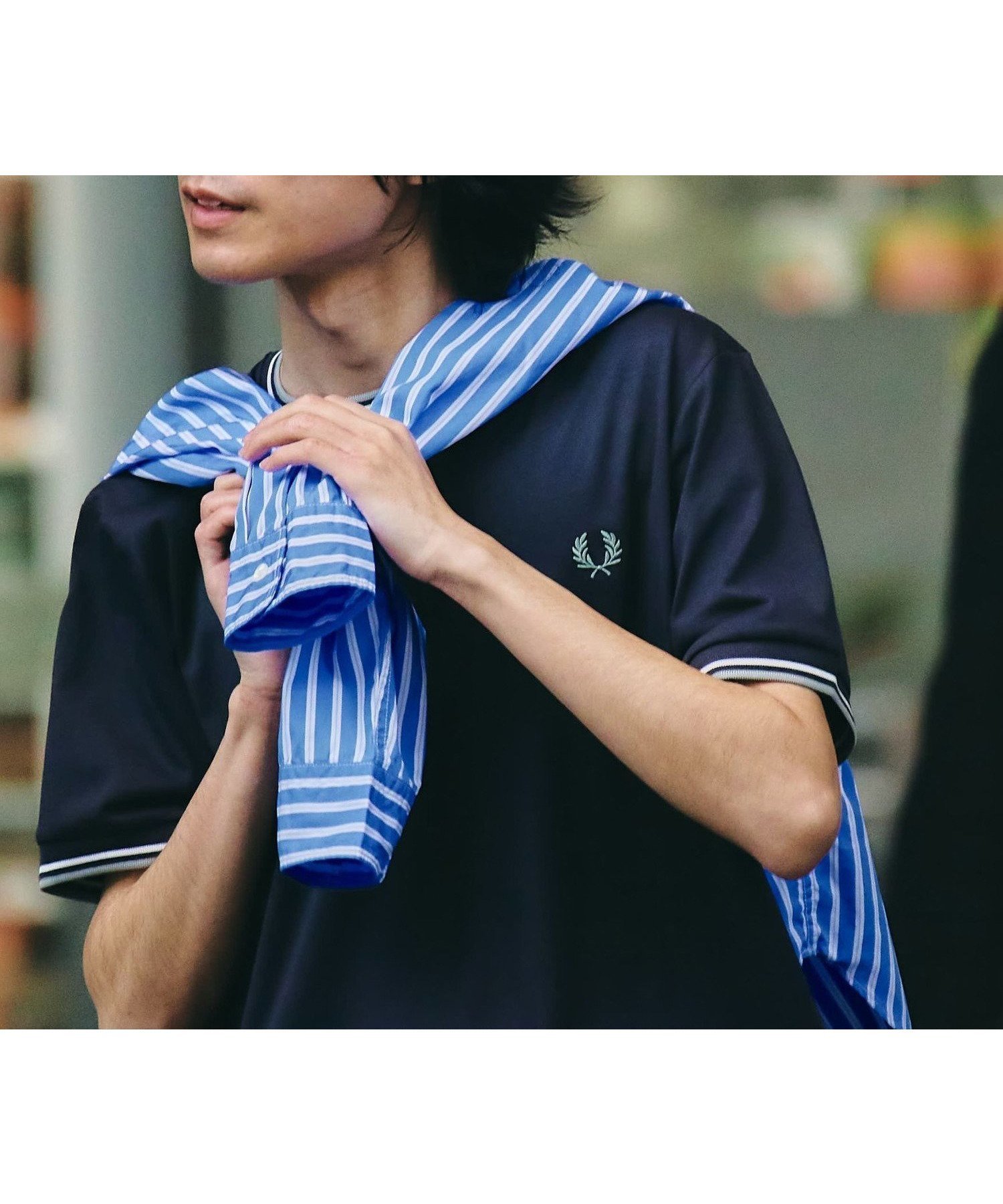 【シップス/SHIPS / MEN】のFRED PERRY M1588V_TWIN TIPPED インテリア・キッズ・メンズ・レディースファッション・服の通販 founy(ファニー) 　ファッション　Fashion　メンズファッション　Fashion for Men　フィット　Fit, Slim Fit　ベスト　Vest, Waistcoat　ポロシャツ　Polo Shirt, Collared Tee　レギュラー　Regular, Standard Fit　ロンドン　London Style, British Inspired　ダークグレー|ID: prp329100004962763 ipo3291000000037230572