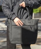 【ビームス ハート/BEAMS HEART / MEN】の【定番/ノートPC収納/大容量/ストラップ付き】ポリエステル 杢素材 2WAY トートバッグ 人気、トレンドファッション・服の通販 founy(ファニー) ファッション Fashion メンズファッション Fashion for Men バッグ Bags トートバッグ / 通勤・大容量バッグ Tote Bags ビジネス 仕事 通勤 Business / Work / Commuting ラップ Wrap, Wrap Design 定番 Standard, Basic Item thumbnail BLACK|ID: prp329100004962765 ipo3291000000037230581