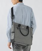 【ビームス ハート/BEAMS HEART / MEN】の【定番/ノートPC収納/大容量/ストラップ付き】ポリエステル 杢素材 2WAY トートバッグ 人気、トレンドファッション・服の通販 founy(ファニー) ファッション Fashion メンズファッション Fashion for Men バッグ Bags トートバッグ / 通勤・大容量バッグ Tote Bags ビジネス 仕事 通勤 Business / Work / Commuting ラップ Wrap, Wrap Design 定番 Standard, Basic Item thumbnail CHARCOAL.G|ID: prp329100004962765 ipo3291000000037230582