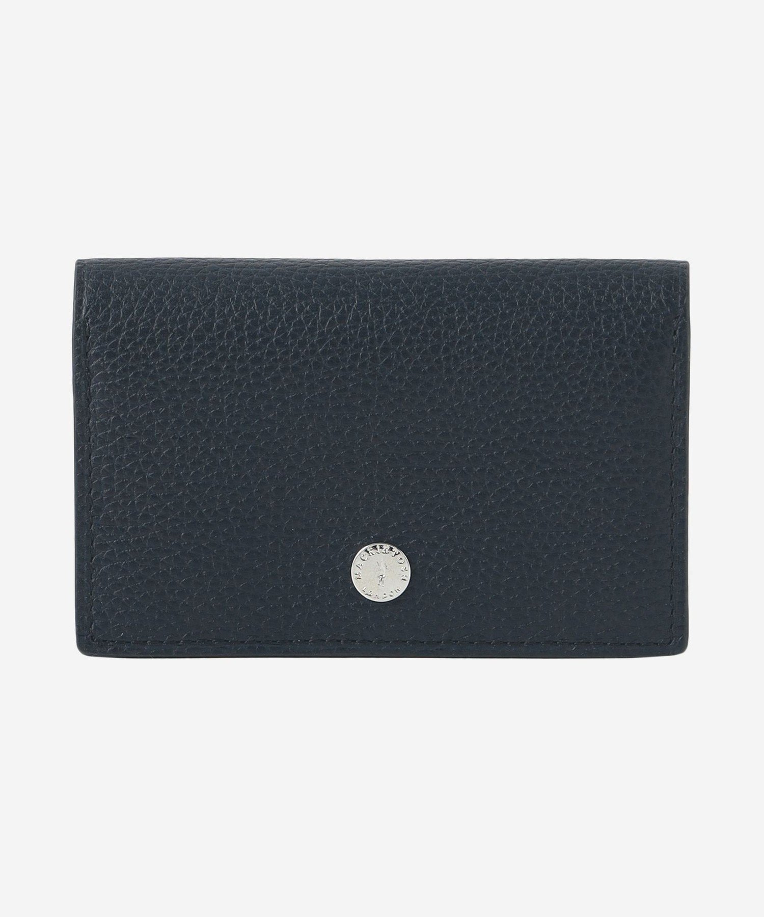 【マッキントッシュ ロンドン/MACKINTOSH LONDON / MEN】のシュリンクレザー名刺入れ インテリア・キッズ・メンズ・レディースファッション・服の通販 founy(ファニー) 　ファッション　Fashion　メンズファッション　Fashion for Men　オレンジ　Orange　シンプル　Simple, Minimal　フロント　Front, Front Design　プレート　Plate, Dish　ベーシック　Basic, Essential　ポケット　Pocket, Pocket Detail　ワンポイント　One Point, Statement Accent　ネイビー|ID: prp329100004962787 ipo3291000000037230676