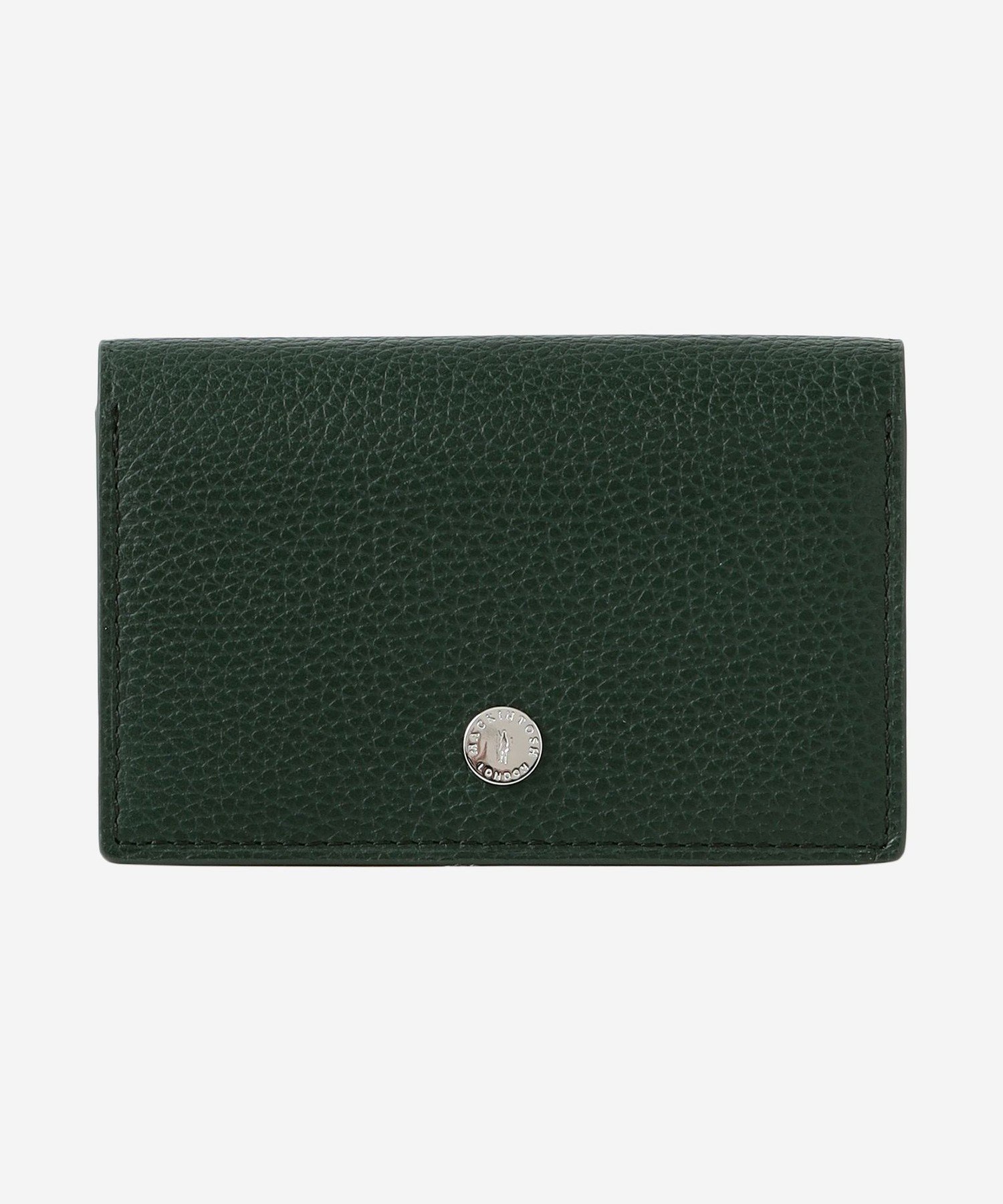 【マッキントッシュ ロンドン/MACKINTOSH LONDON / MEN】のシュリンクレザー名刺入れ インテリア・キッズ・メンズ・レディースファッション・服の通販 founy(ファニー) 　ファッション　Fashion　メンズファッション　Fashion for Men　オレンジ　Orange　シンプル　Simple, Minimal　フロント　Front, Front Design　プレート　Plate, Dish　ベーシック　Basic, Essential　ポケット　Pocket, Pocket Detail　ワンポイント　One Point, Statement Accent　グリーン|ID: prp329100004962787 ipo3291000000037230677