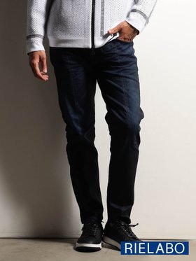 【ニコル/NICOLE / MEN】の【RIELABO】アラカルト ニットライクドビーストレッチデニム 人気、トレンドファッション・服の通販 founy(ファニー) ファッション Fashion メンズファッション Fashion for Men インディゴ Indigo Denim コーティング Coating, Coated Finish ストレッチ Stretch, Stretchy Fabric スマート Smart, Elegant デニム Denim, Jeans Material ポケット Pocket, Pocket Detail ユーズド Used, Vintage-Look リアル Real, Realistic ループ Loop, Loop Knit |ID:prp329100004962788