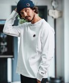 【カンビオ/CAMBIO / MEN】のmlt5394-Logo Patch American Cotton Long Sleeve Tee ロングスリーブカットソー 人気、トレンドファッション・服の通販 founy(ファニー) ファッション Fashion メンズファッション Fashion for Men トップス・カットソー Cut & Sew Tops thumbnail white|ID: prp329100004962797 ipo3291000000037230720
