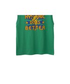 【ヒステリックグラマー/HYSTERIC GLAMOUR / MEN】のHYSTERIC DOES BETTER ノースリーブTシャツ 人気、トレンドファッション・服の通販 founy(ファニー) ファッション Fashion メンズファッション Fashion for Men インナー Innerwear グラフィック Graphic, Graphic Design ノースリーブ Sleeveless, No-Sleeve thumbnail グリーン|ID: prp329100004962803 ipo3291000000037230741