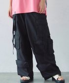 【ジャックローズ/JACKROSE / MEN】のGA DENIM PARACHUTE CARGO PANTS(MENS) 人気、トレンドファッション・服の通販 founy(ファニー) ファッション Fashion メンズファッション Fashion for Men ボトムス Bottoms シャーリング Shirring, Ruched シンプル Simple, Minimal スタイリッシュ Stylish, Fashionable チェック Check, Plaid, Tartan フィット Fit, Slim Fit ポケット Pocket, Pocket Detail 再入荷 Restock / Back in Stock thumbnail ブラック|ID: prp329100004962812 ipo3291000000037230774