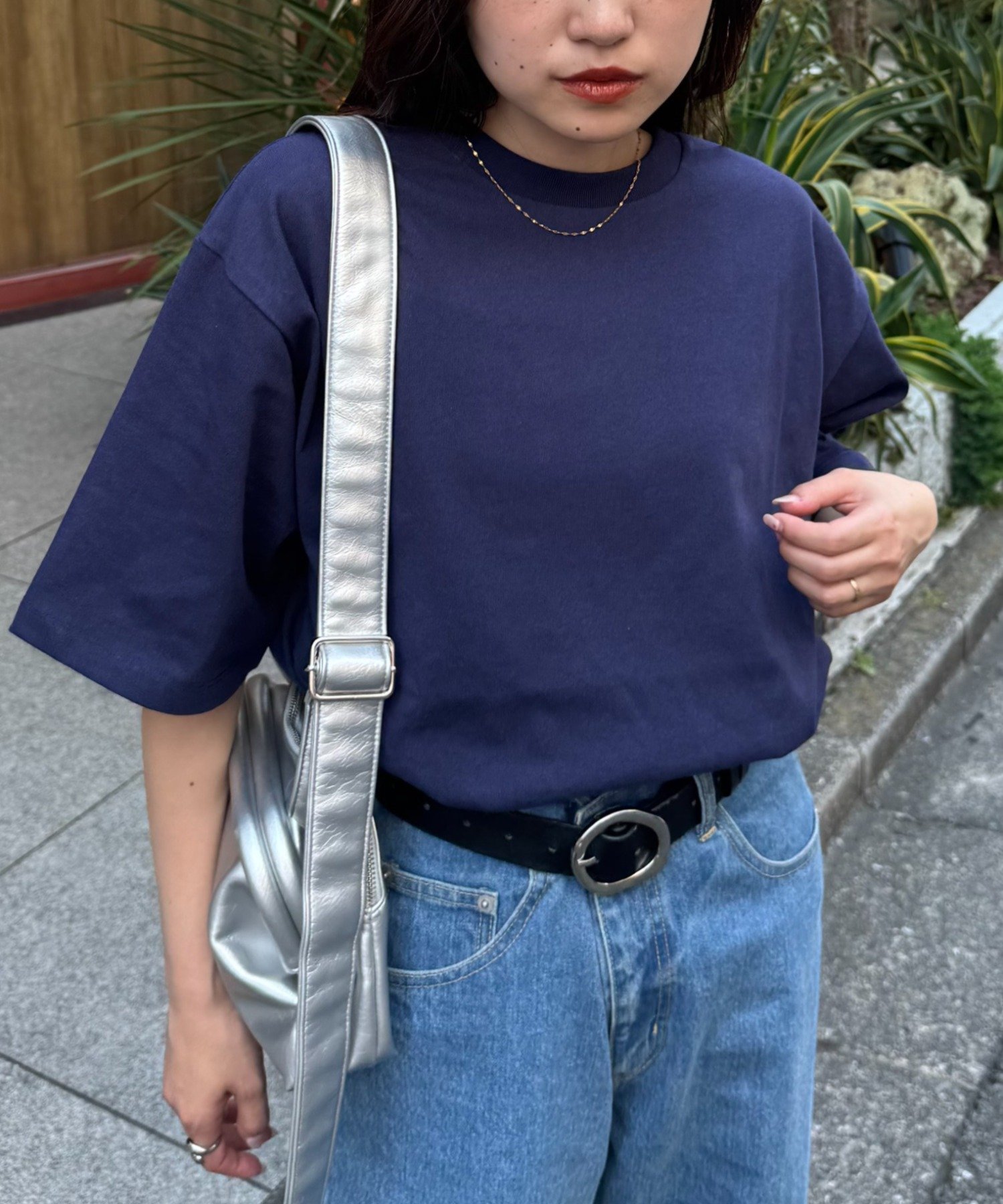 【チャオパニックティピー/CIAOPANIC TYPY】の【ユニセックス】汗染み防止抗菌防臭 半袖TEE インテリア・キッズ・メンズ・レディースファッション・服の通販 founy(ファニー) 　ファッション　Fashion　レディースファッション　Fashion for Women　トップス・カットソー　Cut & Sew Tops　インナー　Innerwear　抗菌　Antibacterial, Bacteria-Resistant　シンプル　Simple, Minimal　ジャケット　Jacket, Outerwear　スラックス　Slacks, Dress Pants　デニム　Denim, Jeans Material　トレンド　Trend, Trending Now　半袖　Short Sleeve, Half Sleeve　プチプライス・低価格　Affordable / Budget Price　おすすめ　Recommended / Our Picks　ネイビー|ID: prp329100004962815 ipo3291000000037230792