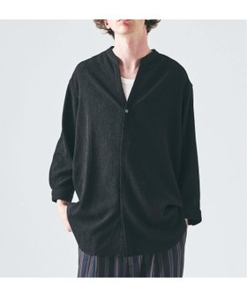 【フォーワンセブン バイ エディフィス/417 by EDIFICE / MEN】のクレープ クロップドスリーブ スキッパーシャツ 人気、トレンドファッション・服の通販 founy(ファニー) ファッション Fashion メンズファッション Fashion for Men おすすめ Recommended / Our Picks シンプル Simple, Minimal スキッパー Skipper, Open Collar スラックス Slacks, Dress Pants バランス Balance, Style Balance リラックス Relax, Relaxed Fit ワイド Wide, Wide Fit |ID:prp329100004962834