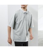 【ザ カジュアル/THE CASUAL / MEN】の抗菌防臭&接触冷感ダブルフェイス半袖鹿の子ポロシャツ 人気、トレンドファッション・服の通販 founy(ファニー) ファッション Fashion メンズファッション Fashion for Men インナー Innerwear 抗菌 Antibacterial, Bacteria-Resistant 鹿の子 Piqué, Kanoko Fabric スキッパー Skipper, Open Collar ダブル Double, Double-Breasted ビッグ Big, Oversized フェイス Face, Facial Design ポロシャツ Polo Shirt, Collared Tee 半袖 Short Sleeve, Half Sleeve リラックス Relax, Relaxed Fit ルーズ Loose, Oversized ワイド Wide, Wide Fit エレガント 上品 Elegant thumbnail グレー|ID: prp329100004962835 ipo3291000000037230866