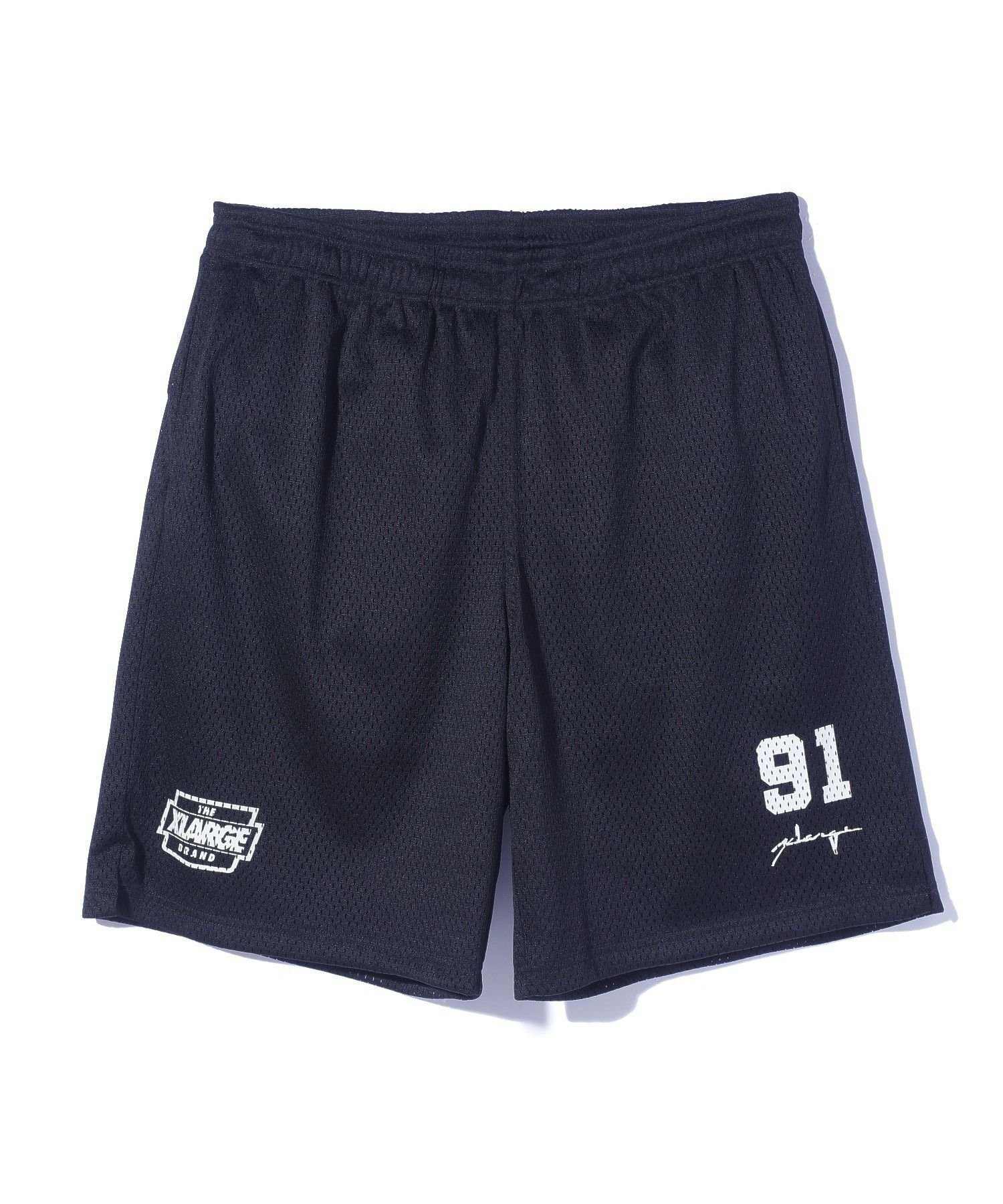 【エクストララージ/XLARGE / MEN】のDISTORTION MESH EASY SHORTS インテリア・キッズ・メンズ・レディースファッション・服の通販 founy(ファニー) 　ファッション　Fashion　メンズファッション　Fashion for Men　グラフィック　Graphic, Graphic Design　ショーツ　Shorts, Short Pants　スタンダード　Standard, Basic　おすすめ　Recommended / Our Picks　BLACK|ID: prp329100004962836 ipo3291000000037230870