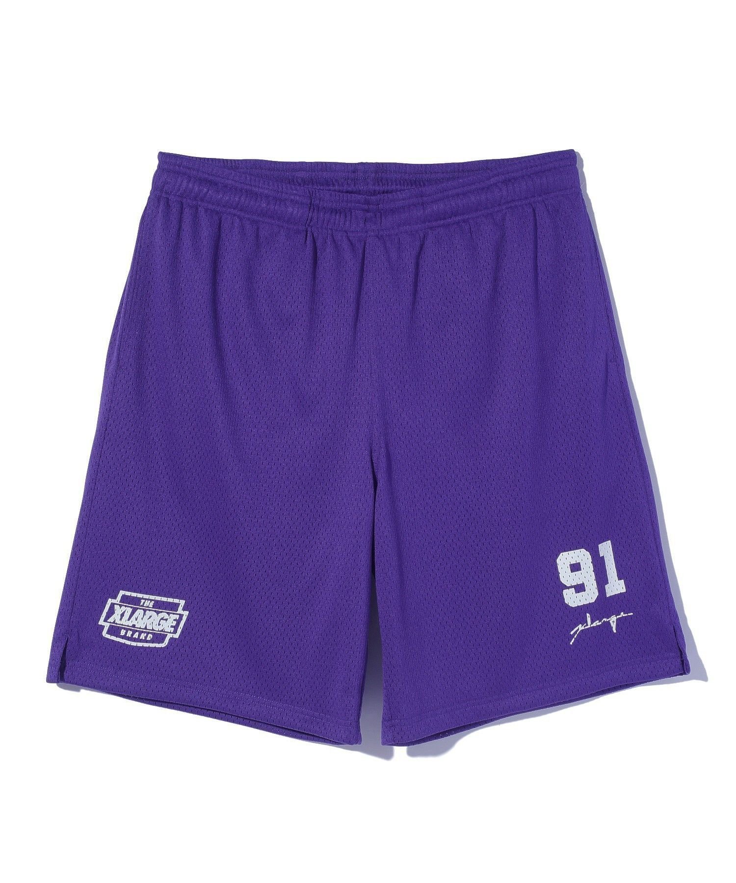 【エクストララージ/XLARGE / MEN】のDISTORTION MESH EASY SHORTS インテリア・キッズ・メンズ・レディースファッション・服の通販 founy(ファニー) 　ファッション　Fashion　メンズファッション　Fashion for Men　グラフィック　Graphic, Graphic Design　ショーツ　Shorts, Short Pants　スタンダード　Standard, Basic　おすすめ　Recommended / Our Picks　PURPLE|ID: prp329100004962836 ipo3291000000037230872