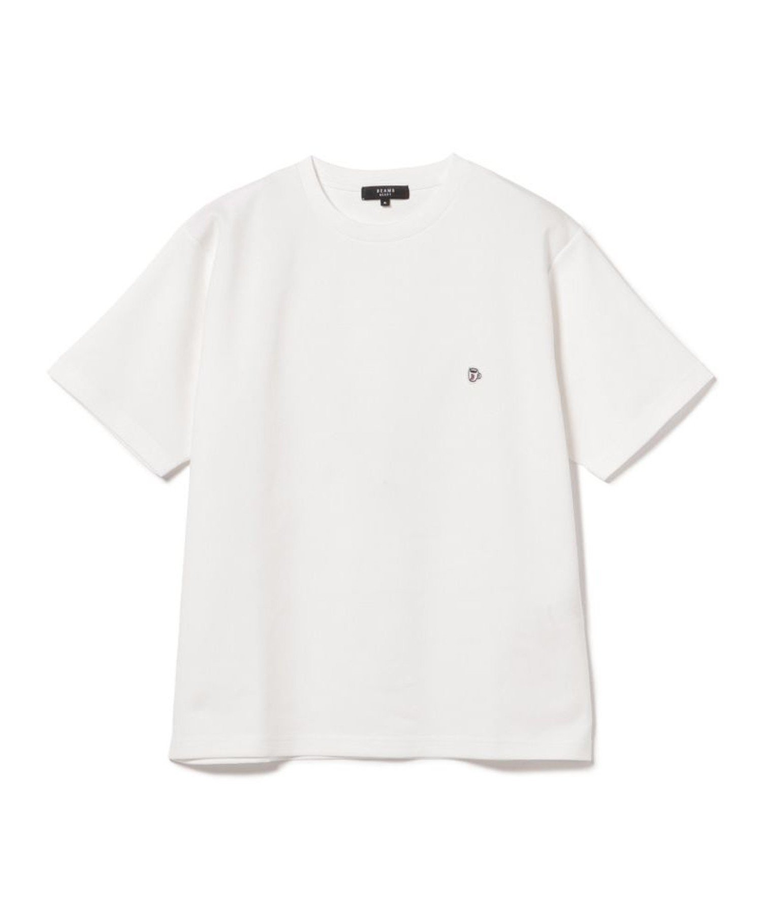 【ビームス ハート/BEAMS HEART / MEN】の【ユニセックス】コーヒー 刺繍 ダンボール Tシャツ(吸水速乾) インテリア・キッズ・メンズ・レディースファッション・服の通販 founy(ファニー) 　ファッション　Fashion　メンズファッション　Fashion for Men　吸水　Absorbent, Quick-Dry　シンプル　Simple, Minimal　スラックス　Slacks, Dress Pants　デニム　Denim, Jeans Material　フィット　Fit, Slim Fit　ベーシック　Basic, Essential　リラックス　Relax, Relaxed Fit　ワンポイント　One Point, Statement Accent　WHITE|ID: prp329100004962839 ipo3291000000037230881
