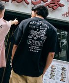 【フリークスストア/FREAK'S STORE】の限定展開 紅虎餃子房×FREAK S STORE 別注 ビッグシルエット バックプリント クルーネックTシャツ 大人の最旬トレンドファッション＆コーディネート founy(ファウニー) ファッション Fashion レディースファッション Fashion for Women トップス・カットソー Cut & Sew Tops シャツ・ブラウス・オフィスカジュアル Elegant Blouses & Button-Ups ロングTシャツ・Tシャツ Longline T-Shirts & Tees バッグ Bags インナー Innerwear カーゴパンツ Cargo Pants, Utility Pants グラフィック Graphic, Graphic Design ショーツ Shorts, Short Pants シンプル Simple, Minimal チェーン Chain, Chain Strap デニム Denim, Jeans Material トレンド Trend, Trending Now 定番 Standard, Basic Item 人気 Popular, Best Seller ビッグ Big, Oversized フロント Front, Front Design プリント Print, Printed Pattern ボトム Bottoms, Lower Wear 別注 Limited Edition, Custom Order リラックス Relax, Relaxed Fit ワイド Wide, Wide Fit ワンポイント One Point, Statement Accent S/S・春夏 SS, Spring/Summer, Warm Season おすすめ Recommended / Our Picks 夏 Summer 2026年 2026 2026春夏・S/S Spring/Summer 2026 SS26 thumbnail ブラック|ID: prp329100004962844 ipo3291000000037230915