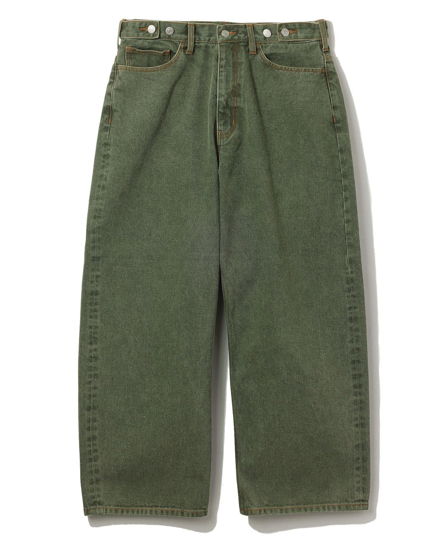 【エクストララージ/XLARGE / MEN】のBAGGY DENIM PANTS インテリア・キッズ・メンズ・レディースファッション・服の通販 founy(ファニー) 　ファッション　Fashion　メンズファッション　Fashion for Men　ボトムス　Bottoms　デニムパンツ・ジーンズ　Denim Pants　デニム　Denim, Jeans Material　ポケット　Pocket, Pocket Detail　ワイド　Wide, Wide Fit　再入荷　Restock / Back in Stock　おすすめ　Recommended / Our Picks　GREEN|ID: prp329100004962849 ipo3291000000037230933