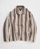 【ジャーナルスタンダード レリューム/JOURNAL STANDARD relume / MEN】のINDIA COTTON ウェービー クロシェシャツ 人気、トレンドファッション・服の通販 founy(ファニー) ファッション Fashion メンズファッション Fashion for Men かぎ針 Crochet クロシェ Crochet, Knitted Lace サマー Summer, Summer Style ショーツ Shorts, Short Pants シンプル Simple, Minimal ストライプ Stripe, Striped Pattern ストレート Straight, Straight Cut 手編み Hand-Knitted, Handmade Knit フィット Fit, Slim Fit ボックス Boxy, Box Shape メッシュ Mesh, Net Fabric リラックス Relax, Relaxed Fit ワイド Wide, Wide Fit 夏 Summer thumbnail ブラウン|ID: prp329100004962855 ipo3291000000037230971