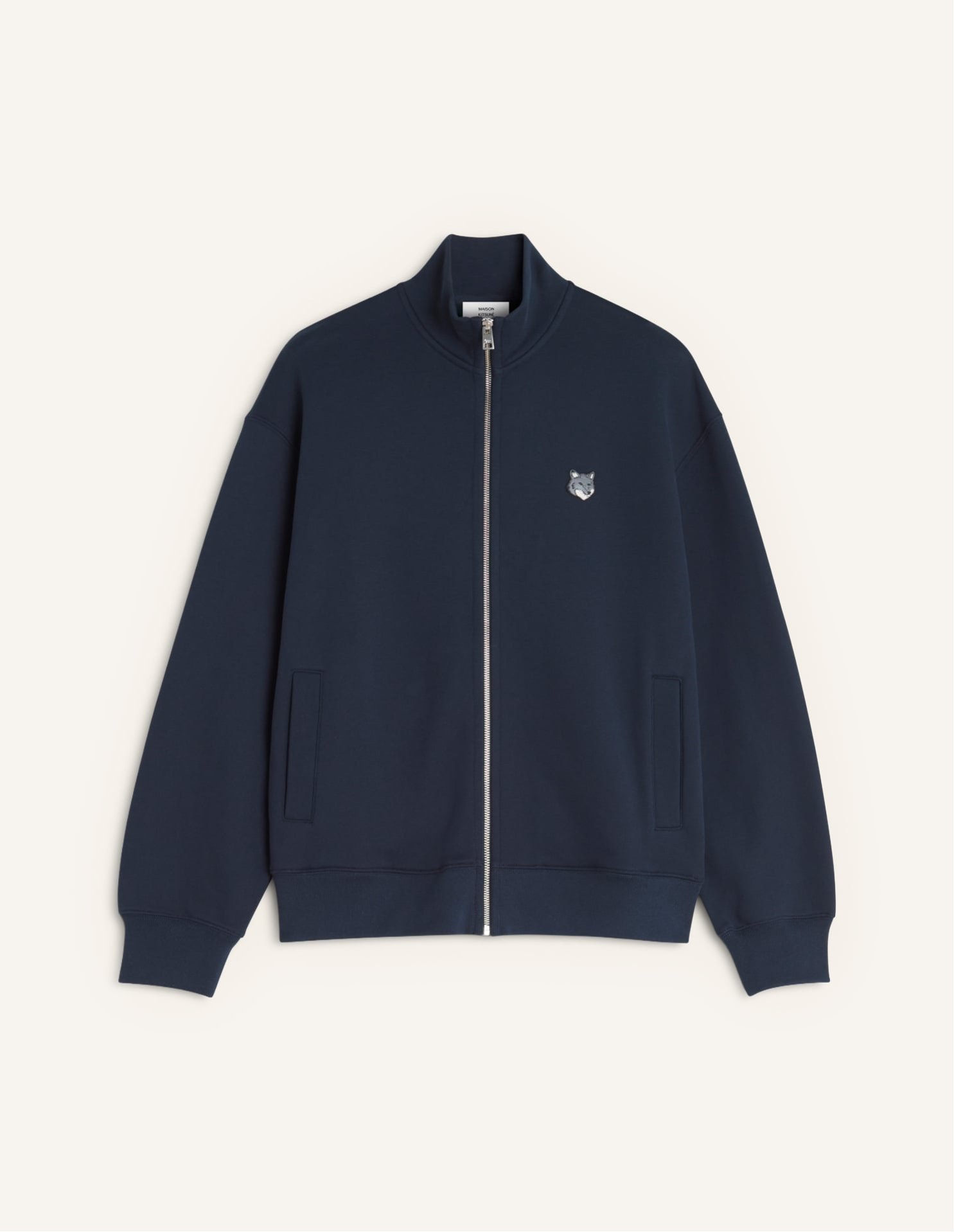 【メゾン キツネ/MAISON KITSUNE / MEN】のMaison Kitsune/FOX HEAD ZIPPED COMFORT SWEATSHIRT インテリア・キッズ・メンズ・レディースファッション・服の通販 founy(ファニー) 　ファッション　Fashion　メンズファッション　Fashion for Men　トップス・カットソー　Cut & Sew Tops　パーカー・フーディー / カジュアルコーデ　Hoodies & Parkas　メンズシャツ　Shirts　コレクション　Collection, Seasonal Line　ハイネック　High Neck, Mock Neck　パッチ　Patch, Appliqué　フォックス　Fox, Fox Fur　夏　Summer　旅行　Travel　春　Spring　S/S・春夏　SS, Spring/Summer, Warm Season　CLASSIC NAVY|ID: prp329100004962870 ipo3291000000037231040
