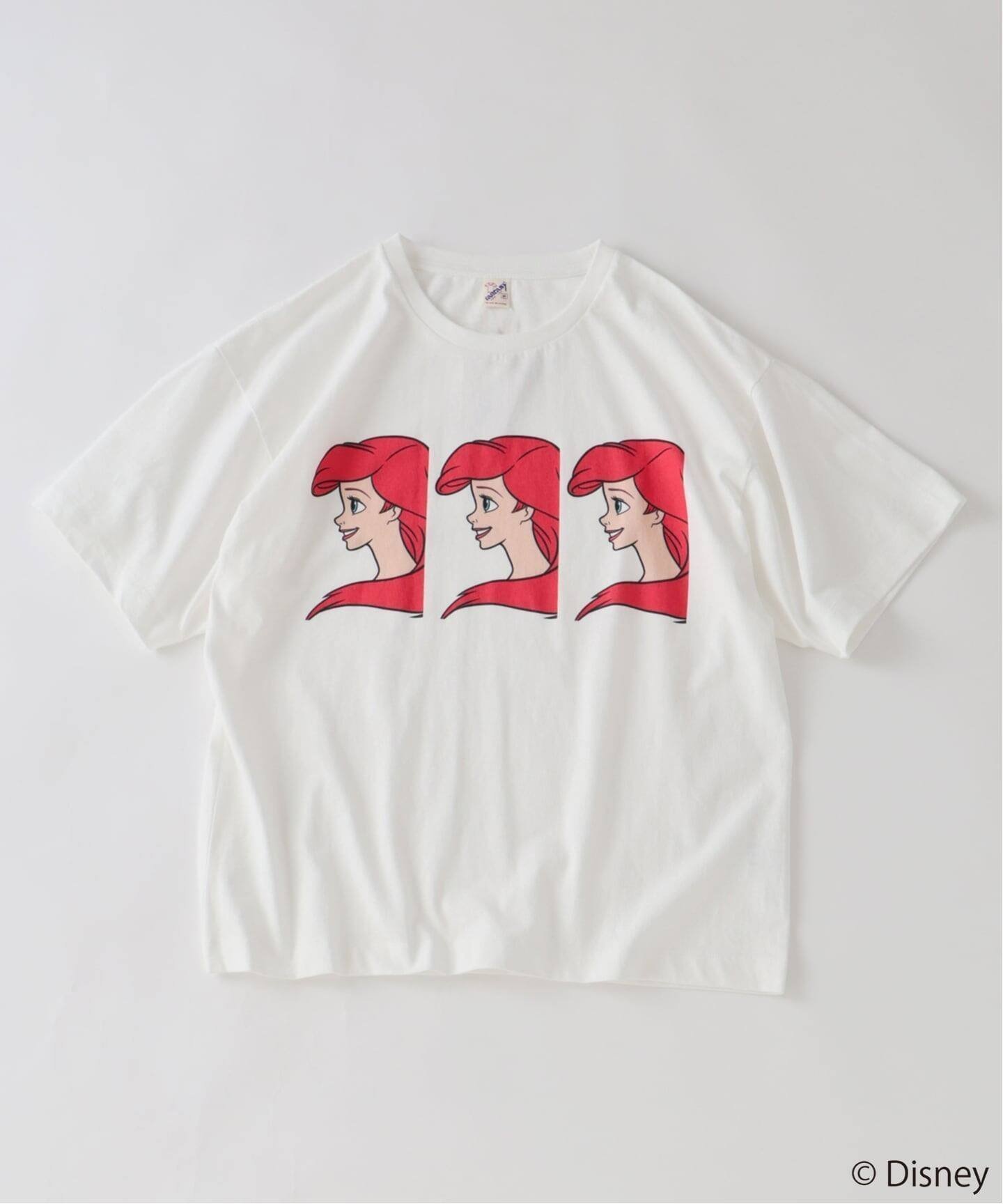 【ジャーナルスタンダード レリューム/JOURNAL STANDARD relume / MEN】のDisney / ディズニープリンセス / 別注 FANTASY A G INC プリントTシャツ インテリア・キッズ・メンズ・レディースファッション・服の通販 founy(ファニー) 　ファッション　Fashion　メンズファッション　Fashion for Men　インナー　Innerwear　ヴィンテージ　Vintage Style　カーゴパンツ　Cargo Pants, Utility Pants　キャラクター　Character, Licensed Characters　クラシック　Classic, Timeless Style　クール　Cool, Chic　グラフィック　Graphic, Graphic Design　シンプル　Simple, Minimal　ジャケット　Jacket, Outerwear　スペシャル　Special, Limited Edition　スラックス　Slacks, Dress Pants　デニム　Denim, Jeans Material　トレンド　Trend, Trending Now　プリント　Print, Printed Pattern　ベスト　Vest, Waistcoat　ボックス　Boxy, Box Shape　別注　Limited Edition, Custom Order　マーメイド　Mermaid, Fishtail Silhouette　メンズ　Men's, Menswear　モダン　Modern, Contemporary　モチーフ　Motif, Design Theme　無地　Plain, Solid Color　おすすめ　Recommended / Our Picks　ホワイト|ID: prp329100004962884 ipo3291000000037231120