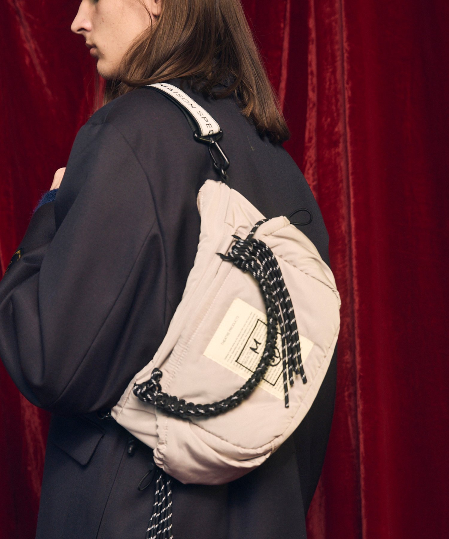 【メゾンスペシャル/MAISON SPECIAL / MEN】の【THEATRE PRODUCTS】Collaboration Shoulder Mini Pouch インテリア・キッズ・メンズ・レディースファッション・服の通販 founy(ファニー) 　ファッション　Fashion　メンズファッション　Fashion for Men　コンパクト　Compact, Small Size　軽量　Lightweight, Ultra Light　ショルダー　Shoulder, Shoulder Strap　テクスチャー　Texture, Textured Fabric　ハンド　Hand, Handmade　バランス　Balance, Style Balance　フィット　Fit, Slim Fit　フォルム　Silhouette, Form　ポケット　Pocket, Pocket Detail　SLV|ID: prp329100004962897 ipo3291000000037231180