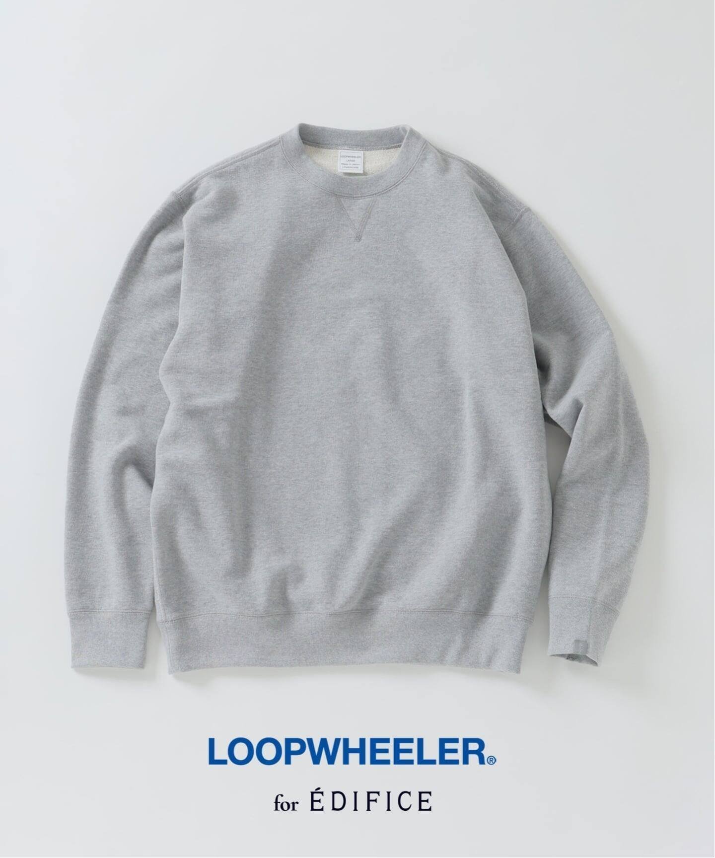 【エディフィス/EDIFICE】のLOOPWHEELER for LOWERCASE ライトツリウラケ ルーズスウェット インテリア・キッズ・メンズ・レディースファッション・服の通販 founy(ファニー) 　ファッション　Fashion　レディースファッション　Fashion for Women　トップス・カットソー　Cut & Sew Tops　レディースパーカー・カジュアルフーディー　Casual Hoodies & Sweatshirts　スウェット・クルーネックトップス　Sweatshirts & Crewnecks / Relaxed Fit Sweat Tops　クラシック　Classic, Timeless Style　スペシャル　Special, Limited Edition　スポーティ　Sporty, Casual Athletic　スラックス　Slacks, Dress Pants　定番　Standard, Basic Item　フィット　Fit, Slim Fit　ベーシック　Basic, Essential　リラックス　Relax, Relaxed Fit　ルーズ　Loose, Oversized　ワーク　Workwear, Utility Style　ビジネス 仕事 通勤　Business / Work / Commuting　グレーB|ID: prp329100004962903 ipo3291000000037231206