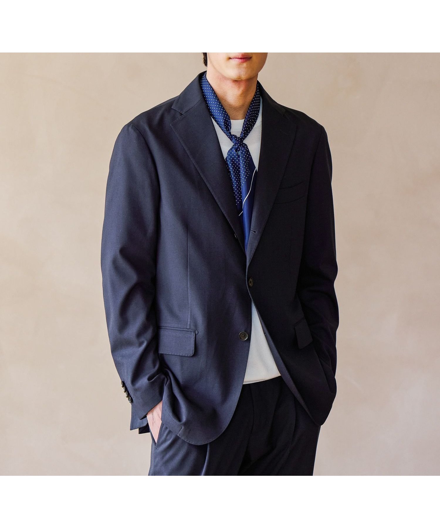 【グローバルワーク/GLOBAL WORK / MEN】のサマーTWジャケット/Salon de GW/634628 インテリア・キッズ・メンズ・レディースファッション・服の通販 founy(ファニー) 　ファッション　Fashion　メンズファッション　Fashion for Men　吸水　Absorbent, Quick-Dry　サマー　Summer, Summer Style　ショルダー　Shoulder, Shoulder Strap　ジャケット　Jacket, Outerwear　ストレッチ　Stretch, Stretchy Fabric　スリム　Slim, Slim Fit　セットアップ　Set-Up, Coordinated Outfit　ドレス　Dress, One-Piece　ハンド　Hand, Handmade　フラップ　Flap, Flap Pocket　フロント　Front, Front Design　ベーシック　Basic, Essential　ワーク　Workwear, Utility Style　おすすめ　Recommended / Our Picks　夏　Summer　ビジネス 仕事 通勤　Business / Work / Commuting　ネイビー88|ID: prp329100004962907 ipo3291000000037231238