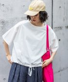【ニコアンド/niko and】のサラットドロストワイドTシャツ 大人の最旬トレンドファッション＆コーディネート founy(ファウニー) ファッション Fashion レディースファッション Fashion for Women トップス・カットソー Cut & Sew Tops シャツ・ブラウス・オフィスカジュアル Elegant Blouses & Button-Ups ロングTシャツ・Tシャツ Longline T-Shirts & Tees おすすめ Recommended / Our Picks シンプル Simple, Minimal フォルム Silhouette, Form ベーシック Basic, Essential ボトム Bottoms, Lower Wear ボーダー Border, Stripe ワイド Wide, Wide Fit 夏 Summer 春 Spring S/S・春夏 SS, Spring/Summer, Warm Season 無地 Plain, Solid Color thumbnail オフ|ID: prp329100004962911 ipo3291000000037231270