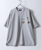 【シトリー/SITRY】のTom&Jerry トムとジェリー Tシャツ メンズ アムンゼン オーバーサイズ ワンポイント刺繍 ポケット 半袖 ティーシャツ レディース ユニセックス ライトグレー|ID: prp329100004962913 ipo3291000000037231288