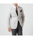 【ニューヨーカー/NEWYORKER / MEN】のリネン混 ピンチェック ジャケット ベージュ|ID: prp329100004962915 ipo3291000000037231296