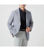 【ニューヨーカー/NEWYORKER / MEN】のリネン混 ピンチェック ジャケット ブルー|ID: prp329100004962915 ipo3291000000037231297