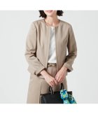 【ニューヨーカー/NEWYORKER】のウォッシャブルストレッチ 1ホックノーカラージャケット 大人の最旬トレンドファッション＆コーディネート founy(ファウニー) ファッション Fashion レディースファッション Fashion for Women アウター Coat / Outerwear Collection レディースジャケット・軽アウター Jackets ノーカラージャケット / シンプル上品コーデ Collarless Jackets シンプル Simple, Minimal ジャケット Jacket, Outerwear ストレッチ Stretch, Stretchy Fabric セットアップ Set-Up, Coordinated Outfit ベーシック Basic, Essential ボトム Bottoms, Lower Wear ポケット Pocket, Pocket Detail A/W・秋冬 Autumn/Winter thumbnail ベージュ|ID: prp329100004962919 ipo3291000000037231313