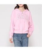 【ギャップ/GAP】のオーバーサイズ GAPロゴ フレンチテリー ジップアップパーカー 大人の最旬トレンドファッション＆コーディネート founy(ファウニー) ファッション Fashion レディースファッション Fashion for Women トップス・カットソー Cut & Sew Tops レディースパーカー・カジュアルフーディー Casual Hoodies & Sweatshirts フレンチ French, French Style thumbnail PRIMROSE_PINK|ID: prp329100004962925 ipo3291000000037231358