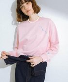 【サニーレーベル/Sonny Label / URBAN RESEARCH】のTOYAMEGコラボアートプリントスウェット 大人の最旬トレンドファッション＆コーディネート founy(ファウニー) ファッション Fashion レディースファッション Fashion for Women トップス・カットソー Cut & Sew Tops レディースパーカー・カジュアルフーディー Casual Hoodies & Sweatshirts スウェット・クルーネックトップス Sweatshirts & Crewnecks / Relaxed Fit Sweat Tops イラスト Illustration 春 Spring カットソー Cut and Sewn Top グラフィック Graphic, Graphic Design スカーフ Scarf, Neckwear ニューヨーク New York, NYC Style ビーチ Beach, Seaside プリント Print, Printed Pattern ボトム Bottoms, Lower Wear モチーフ Motif, Design Theme リラックス Relax, Relaxed Fit S/S・春夏 SS, Spring/Summer, Warm Season おすすめ Recommended / Our Picks 夏 Summer 2026年 2026 2026春夏・S/S Spring/Summer 2026 SS26 thumbnail ピンク|ID: prp329100004962926 ipo3291000000037231361