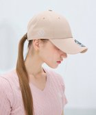【ロイヤルパーティー/ROYAL PARTY】の【NEW ERA】9FORTYラインストーンサイドロゴキャップ 人気、トレンドファッション・服の通販 founy(ファニー) ファッション Fashion レディースファッション Fashion for Women キャップ Cap, Baseball Cap クラウン Crown, Royal Motif ベーシック Basic, Essential ライナー Liner, Inner Layer thumbnail ベージュ|ID: prp329100004962930 ipo3291000000037231376