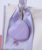 【ジルバイジルスチュアート/JILL by JILLSTUART】のタイニーチャムコラボハートポーチチャーム 大人の最旬トレンドファッション＆コーディネート founy(ファウニー) ファッション Fashion レディースファッション Fashion for Women ポーチ&ミニバッグ Pouches & Mini Bags コラボ Collaboration, Collab スマート Smart, Elegant チェーン Chain, Chain Strap チャーム Charm, Pendant ポーチ Pouch, Small Case thumbnail タイニーラベンダー|ID: prp329100004962933 ipo3291000000037231392