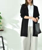 【インタープラネット/INTERPLANET】の【マシーンウォッシャブル・UV・接触冷感】ロングトッパーカーディガン 人気、トレンドファッション・服の通販 founy(ファニー) ファッション Fashion レディースファッション Fashion for Women トップス・カットソー Cut & Sew Tops カーディガン・羽織り Layered Style Cardigans レディースパーカー・カジュアルフーディー Casual Hoodies & Sweatshirts カーディガン Cardigan, Knitwear シンプル Simple, Minimal ベーシック Basic, Essential ロング Long, Long-Length エレガント 上品 Elegant 夏 Summer thumbnail ブラック|ID: prp329100004962938 ipo3291000000037231434