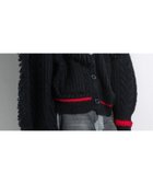 【アウラアイラ/AULA AILA】のFRINGE CARDIGAN 大人の最旬トレンドファッション＆コーディネート founy(ファウニー) ファッション Fashion レディースファッション Fashion for Women トップス・カットソー Cut & Sew Tops カーディガン・羽織り Layered Style Cardigans 2025年 2025 2025-2026秋冬・A/W Autumn/Winter 2025–26 AW25–26 冬 Winter / This Winter アシンメトリー Asymmetrical Style カーディガン Cardigan, Knitwear バスケット Basket, Basket Bag フリンジ Fringe, Tassel ブロック Block, Solid Block Pattern 畦 Ribbed Knit thumbnail BLACK|ID: prp329100004962939 ipo3291000000037231438