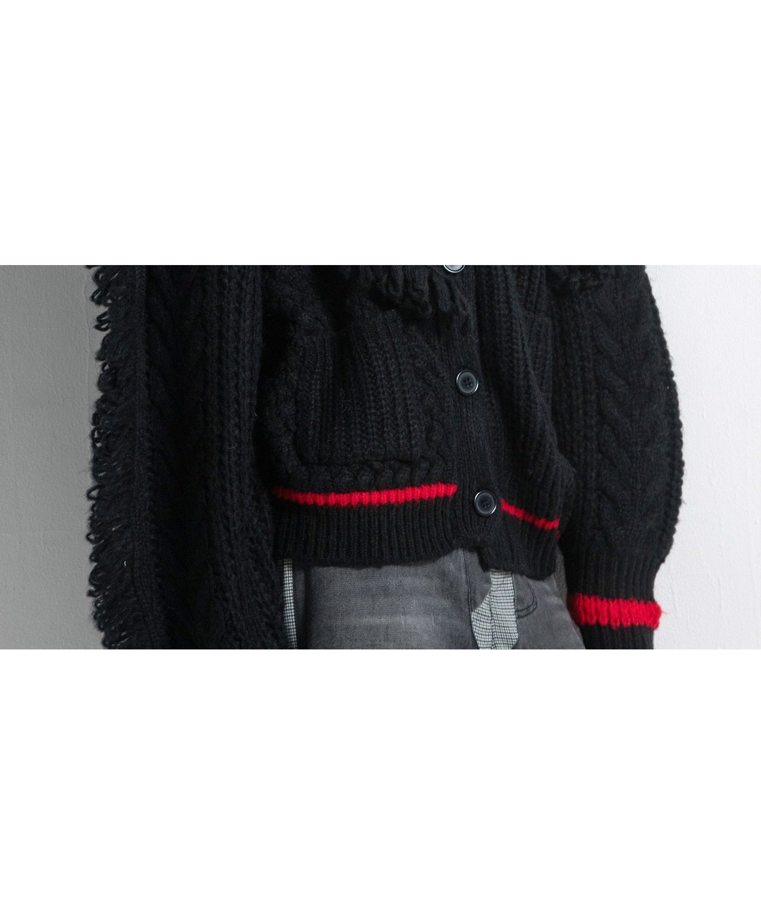 【アウラアイラ/AULA AILA】のFRINGE CARDIGAN インテリア・キッズ・メンズ・レディースファッション・服の通販 founy(ファニー) 　ファッション　Fashion　レディースファッション　Fashion for Women　トップス・カットソー　Cut & Sew Tops　カーディガン・羽織り　Layered Style Cardigans　2025年　2025　2025-2026秋冬・A/W　Autumn/Winter 2025–26 AW25–26　冬　Winter / This Winter　アシンメトリー　Asymmetrical Style　カーディガン　Cardigan, Knitwear　バスケット　Basket, Basket Bag　フリンジ　Fringe, Tassel　ブロック　Block, Solid Block Pattern　畦　Ribbed Knit　BLACK|ID: prp329100004962939 ipo3291000000037231438