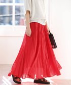 【ジャーナルスタンダード レリューム/JOURNAL STANDARD relume】のコットンボイルクリンクルマーメイドスカート 大人の最旬トレンドファッション＆コーディネート founy(ファウニー) ファッション Fashion レディースファッション Fashion for Women スカート Skirts 春 Spring ドット Polka Dot, Dot Pattern マーメイド Mermaid, Fishtail Silhouette S/S・春夏 SS, Spring/Summer, Warm Season 夏 Summer 旅行 Travel 2026年 2026 2026春夏・S/S Spring/Summer 2026 SS26 thumbnail レッド|ID: prp329100004962942 ipo3291000000037231451