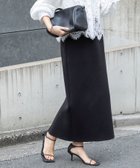 【ノーリーズ/NOLLEY'S】の【WEB限定】ウォッシャブルダンボールタイトスカート 大人の最旬トレンドファッション＆コーディネート founy(ファウニー) ファッション Fashion レディースファッション Fashion for Women スカート Skirts ストレッチ Stretch, Stretchy Fabric バランス Balance, Style Balance ロング Long, Long-Length おすすめ Recommended / Our Picks ビジネス 仕事 通勤 Business / Work / Commuting 2026年 2026 2026春夏・S/S Spring/Summer 2026 SS26 thumbnail ブラック|ID: prp329100004962950 ipo3291000000037231485