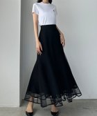 【ジュノア/JUNOAH】のLouere チュールマーメイドスカート 大人の最旬トレンドファッション＆コーディネート founy(ファウニー) ファッション Fashion レディースファッション Fashion for Women スカート Skirts チュール Tulip, Tulip Motif thumbnail ブラック|ID: prp329100004962952 ipo3291000000037231491