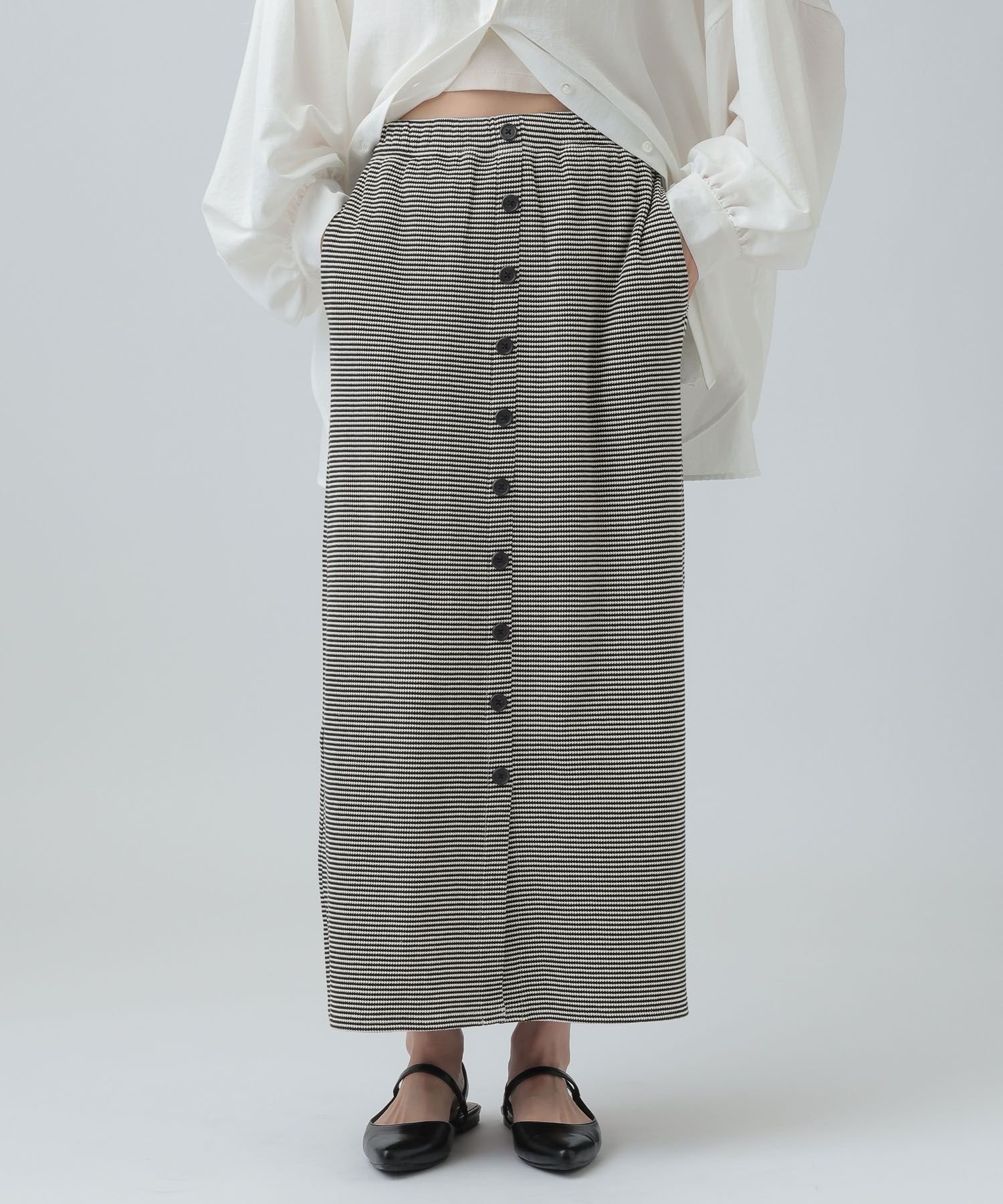 【レプシィム ローリーズファーム/LEPSIM LOWRYS FARM】のフロントボタンワッフルスカート 人気、トレンドファッション・服の通販 founy(ファニー) 　ファッション　Fashion　レディースファッション　Fashion for Women　スカート　Skirts　おすすめ　Recommended / Our Picks　スリット　Slit, Slit Detail　タンク　Tank Top, Sleeveless Top　トレンド　Trend, Trending Now　ワッフル　Waffle, Waffle Knit　定番　Standard, Basic Item　 other-1|ID: prp329100004962953 ipo3291000000037231495