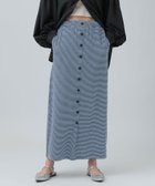 【レプシィム ローリーズファーム/LEPSIM LOWRYS FARM】のフロントボタンワッフルスカート 人気、トレンドファッション・服の通販 founy(ファニー) ファッション Fashion レディースファッション Fashion for Women スカート Skirts おすすめ Recommended / Our Picks スリット Slit, Slit Detail タンク Tank Top, Sleeveless Top トレンド Trend, Trending Now ワッフル Waffle, Waffle Knit 定番 Standard, Basic Item thumbnail ブルーボーダー80|ID: prp329100004962953 ipo3291000000037231499